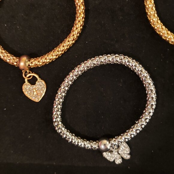 Charm Bracelets Set of 4 - Picture 6 of 7